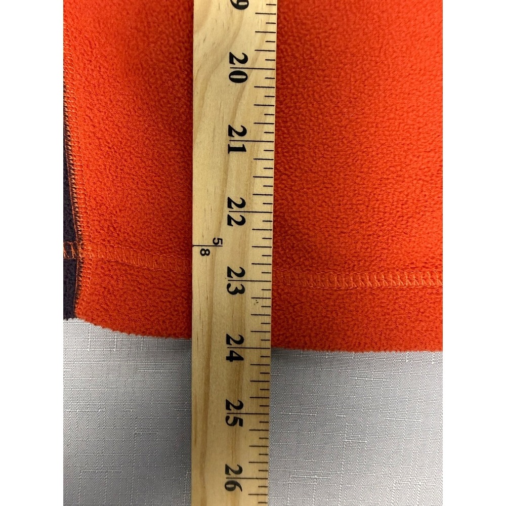 Patagonia Synchilla Fleece Pullover Womens L Orange Quarter Zip Mid Layer Jacket - Picture 5 of 9